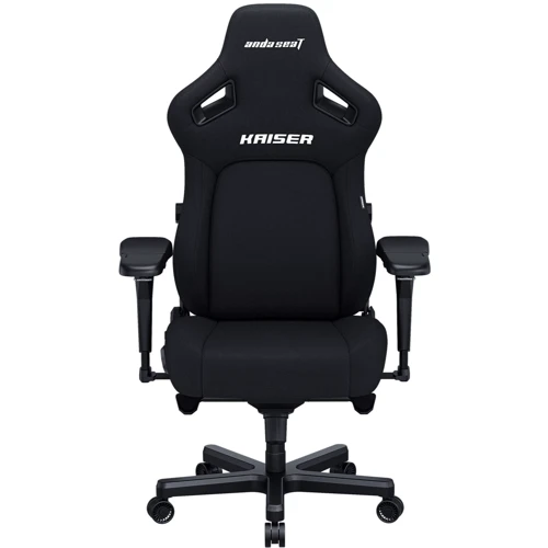 Игровое кресло Anda Seat Kaiser 4 V2 Size XL Black Fabric (AD12YDDC-XLL-20-B-CF-03)