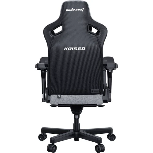 Кресло игровое Anda Seat Kaiser 3 Pro Size XL Grey Fabric (AD12YDC-XL-01-G-PV/F-G02) фото 3