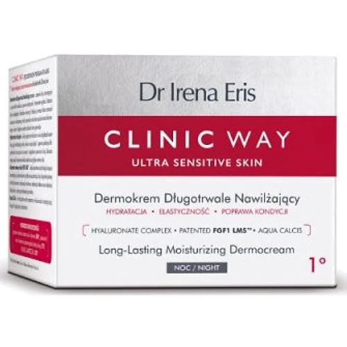 Clinic Way Нічний крем проти зморшок гіалуронової розгладження 1 ° 30+ 50 ml