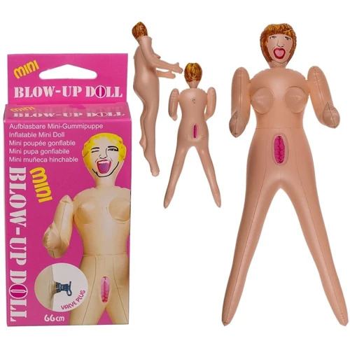 Надувная мини кукла Mini Blow-Up Doll Red Hair, 66 см