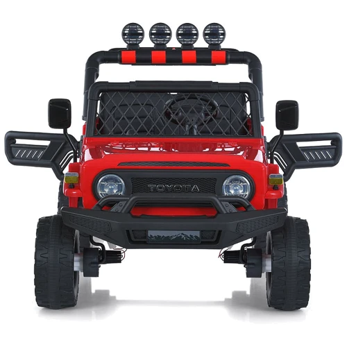 Дитячий електромобіль Bambi Джип 4W Toyota червоний (2566AEBLR-3(24V))