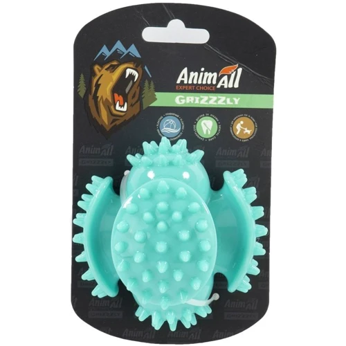 Игрушка AnimAll GrizZzly PX1018 мультифункциональный мяч для собак 9.3 см мятный (159872)