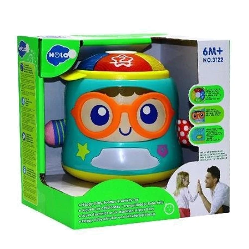 Интерактивная игрушка-ночник Hola Toys Счастливый малыш (3122): Возраст от 6-ти месяцев
