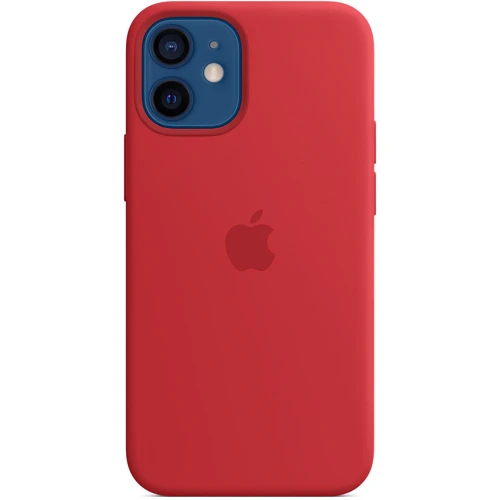Чохол для iPhone Apple Silicone Case with MagSafe (PRODUCT) Red (MHKW3) for iPhone 12 mini