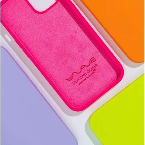 Чехол для iPhone WAVE Full Silicone Cover Plum for iPhone 15 Pro: Тип чехла накладка на заднюю часть