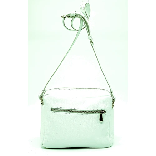Женская сумка через плечо ARTiS Bags белая (1780 9181-7309): Фактура Зернистая, Матовая
