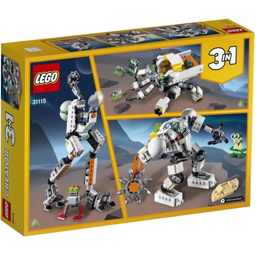 Конструктор LEGO Creator Космический робот для горных работ (31115): Серия Creator