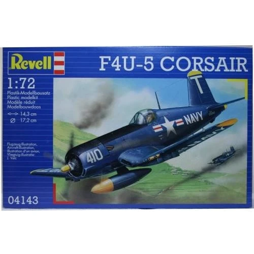 Подарунковий набір Revell Літак F4U-5 Corsair 1:72 (64143)