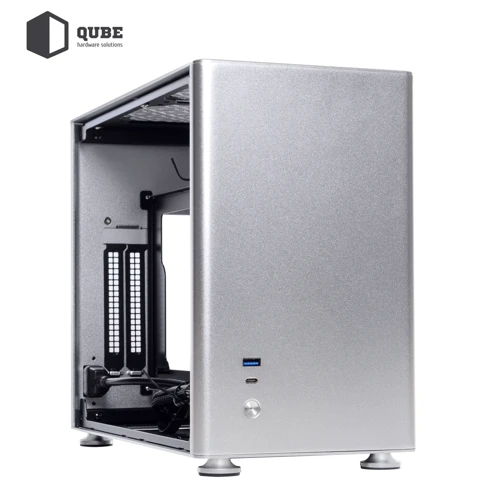 Корпус QUBE A4 Silver 600W (QBA4I_WS6U3): Мощность БП, Вт 600