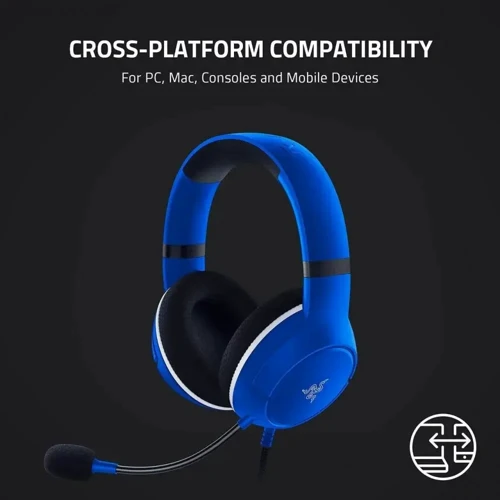 Наушники Razer Kaira X for Xbox Shock Blue (RZ04-03970400-R3M1): Дополнительно регулятор громкости