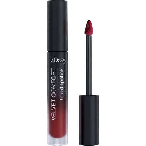 IsaDora Velvet Comfort Liquid Lipstick 64 Cranberry Love Жидкая помада 4 ml: Класс косметики Мидл-маркет