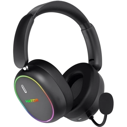 Наушники HATOR Phoenix 2 Wireless Black (ESH40): Тип конструкции полноразмерные