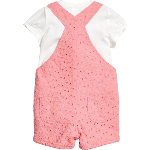 Костюм H & M 52268961 74 см рожевий: Тип костюми
