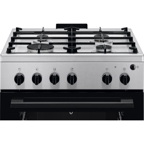 Газовая плита Electrolux LKG604012X: Размеры 60х85.7х60 см