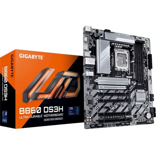 GIGABYTE B860 DS3H: Оперативная память 4xDDR5 9066 МГц, до 256 ГБ