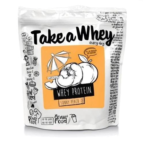 Протеин Take-a-Whey Whey Protein 900 g /32 servings/ Sunny Peach