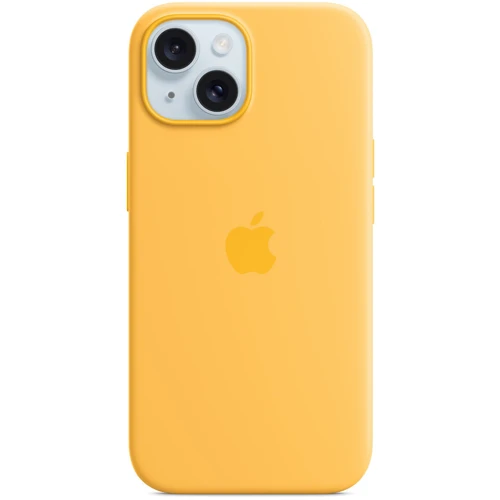 Чехол для iPhone Apple for iPhone 15 Silicone Case with MagSafe Sunshine (MWNA3) 