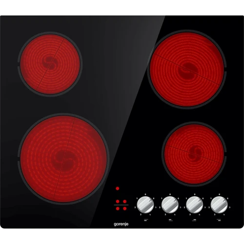Варочная поверхность электрическая Gorenje EC641BSC: Размеры для встраивания 56 x 49 см