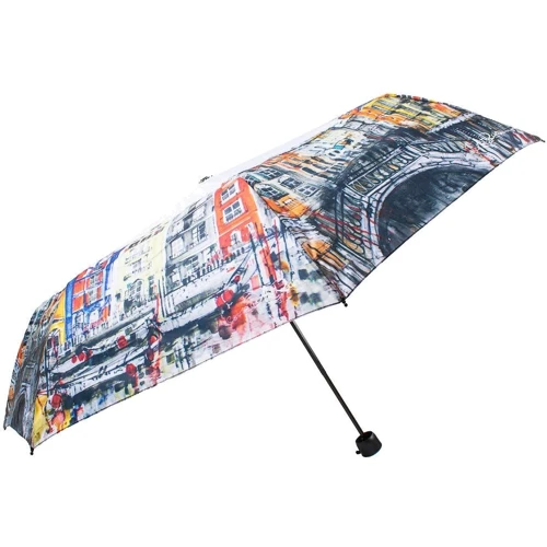 Зонт женский механический Art Rain серый (ZAR3125-2042): Механизм Механический