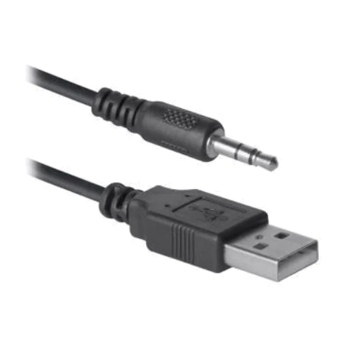 Акустическая система Defender SPK 240 USB 6W MDF Black (65224): Пульт дистанционного управления отсутствует