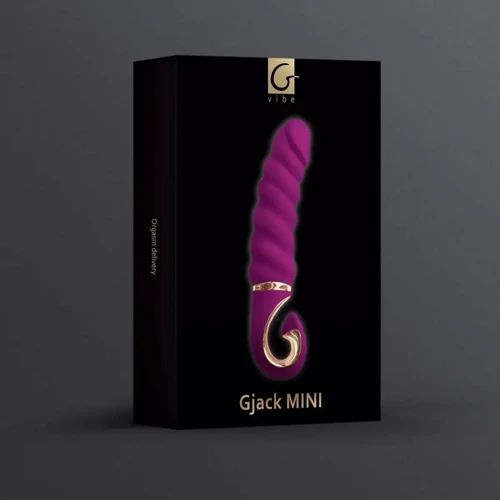 Анатомический витой вибратор Gvibe Gjack Mini Purple