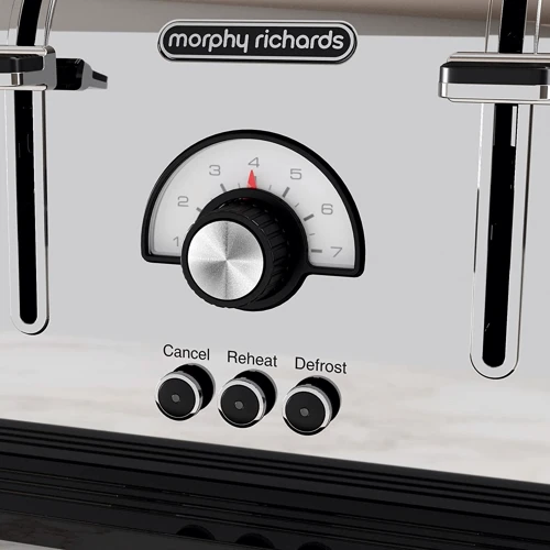Тостер Morphy Richards 240330 Venture Chrom: Материал корпуса нержaвеющaя стaль