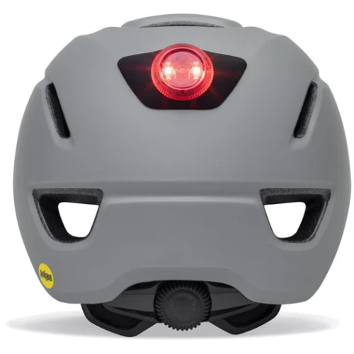 Шолом велосипедний Giro Caden LED мат.сірий M/55-59см (7105493): Колір серый