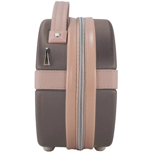 Бьюти-кейс Semi Line 5L Brown/Pink Cream коричневый/розовый (T5673-1): Фактура Матовая