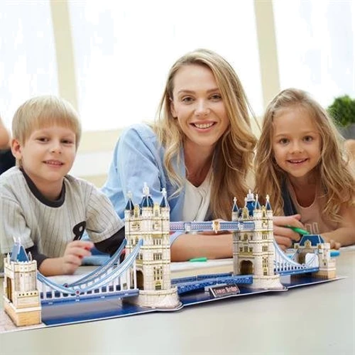 3D пазл CubicFun National Geographic Тауэрский мост (DS0978h)