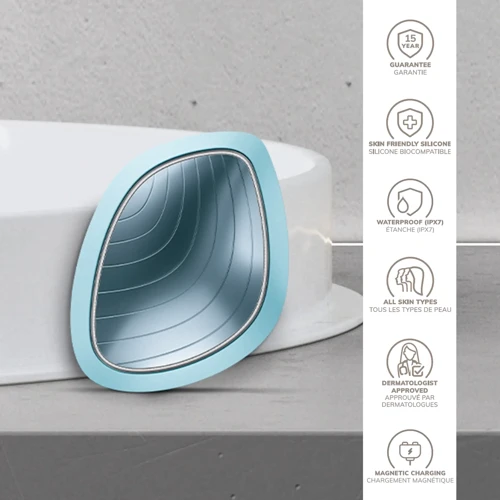 Ультразвукова маска тепло та холод GESKE Sonic Warm&Cool Mask 9в1 turquoise: Тип Очиститель для лица