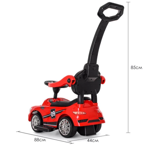 Машинка-каталка з штовхачем Bambi M 4074L-3