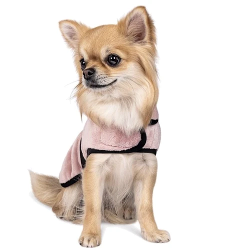Попона Pet Fashion "Blanket" такса S пудра (4823082417094): Довжина спини 38-39 см