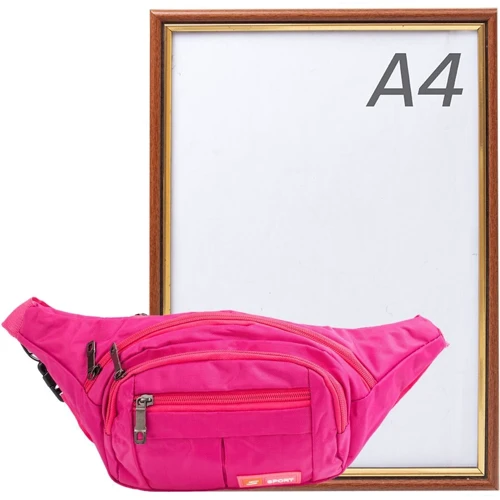 Женская поясная сумка Valiria Fashion розовая (4DETBI626-13): Тип ручки Поясной ремень, Без ручки