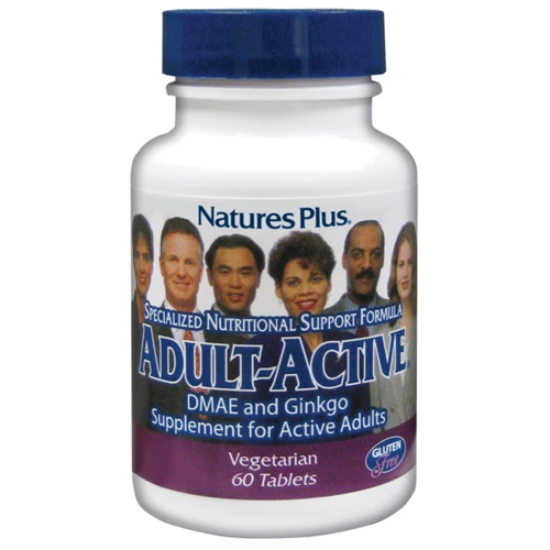 

Natures Plus Adult-Active 60 tabs Комплекс для поддержания энергии у взрослых