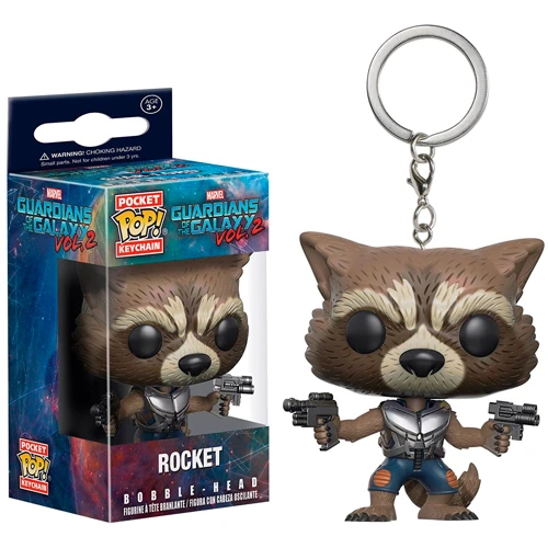 Игровая фигурка на клипсе Funko POP! серии "Стражи Галактики" - ЕНОТ-РАКЕТА (13217-PK-1RY): Тип Персонаж мультфильма, фильма