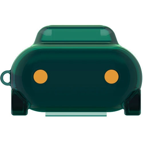 Чохол для навушників SwitchEasy MoveBuddy Case Transparent Green (GS-108-95-190-115) for Apple AirPods фото 1