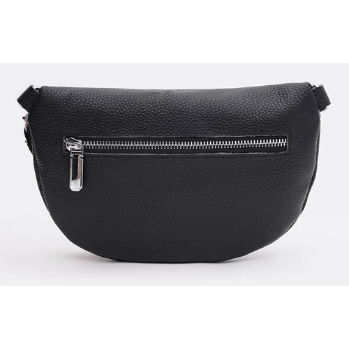 Женская сумка через плечо Borsa Leather черная (K120182bl-black): Тип Сумки
