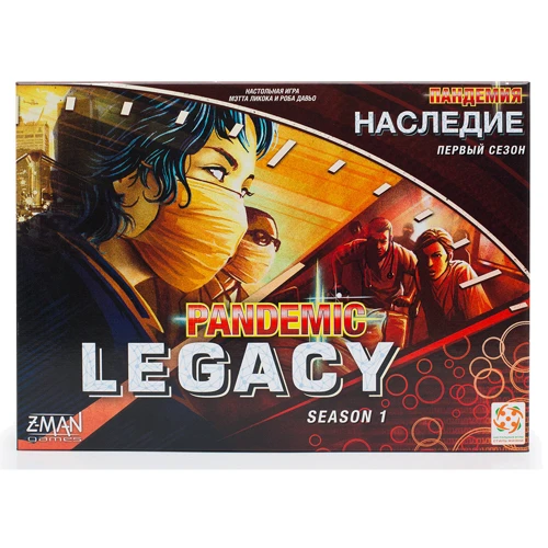 Настольная игра Стиль Жизни Пандемия Наследие. Красная: Производитель Стиль Жизни