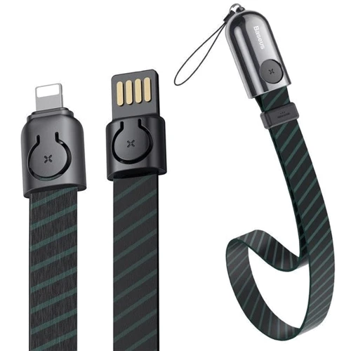 Кабель Baseus USB Cable to Lightning Gold Collar 2.4A 85cm Stripe (CALJL-BW1)
