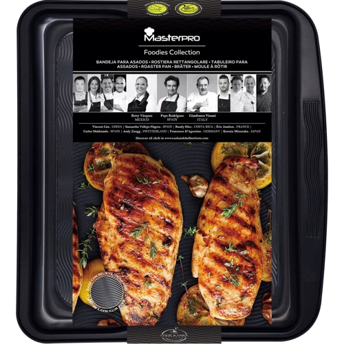 Форма для запекания MasterPro Foodies collection 40х36,5 см (BGMP-7340): Материал Сталь