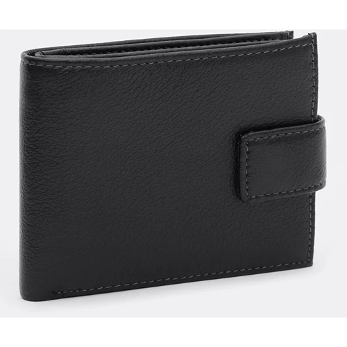 Мужское портмоне Ricco Grande черное (K1620bl-black): Пол Мужской