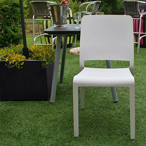 Стул пластиковый Evolutif Charlotte Deco Chair, белый