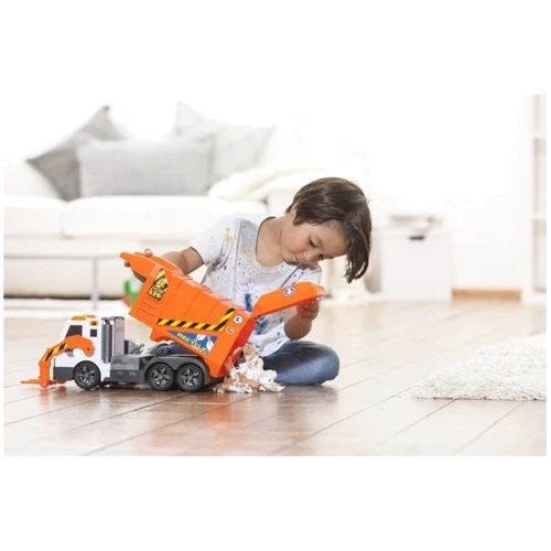 Функціональна машинка Сміттєвоз Dickie Toys зі світлом і звуком 46 см (3308369): Виробник Dickie Toys