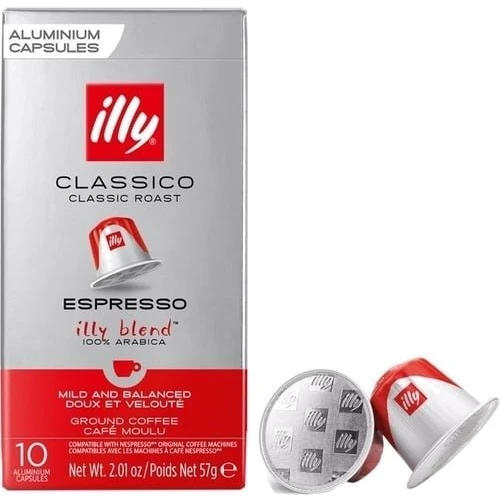 Кофе в капсулах ILLY Espresso Classico шоубокс 100х5.7 г (08003753158549): Страна производитель Италия