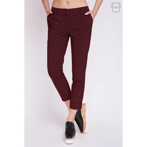 Брюки ArtStyleLeggings BRK-254B-4 58 бордовые