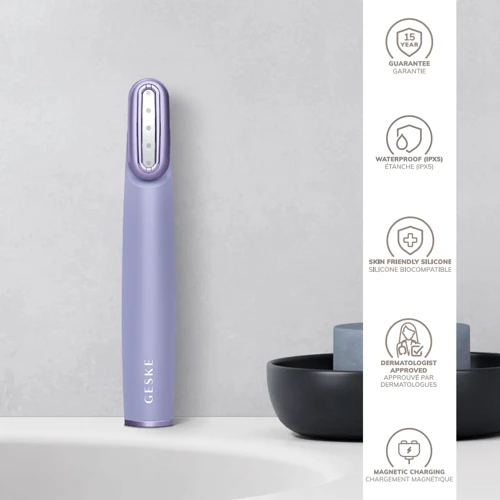 Устройство для укрепления и тонизации кожи лица с поворотной головкой GESKE Skin Firming Wand 7в1 purple: Тип Лифтинг для лица