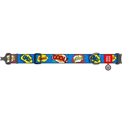 Ошейник для собак WAUDOG Nylon с QR паспортом ВАУ, XXL (4535-0087): Производитель WAUDOG