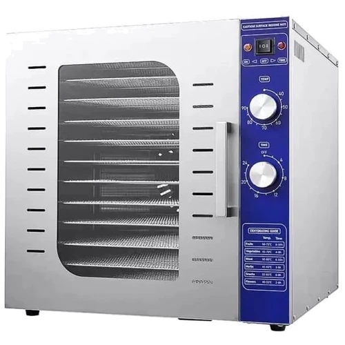 Сушарка для фруктів та овочів Tekhniko DH-12MВ-SS (12 лотків 38*40см): Потужність, Вт 1000