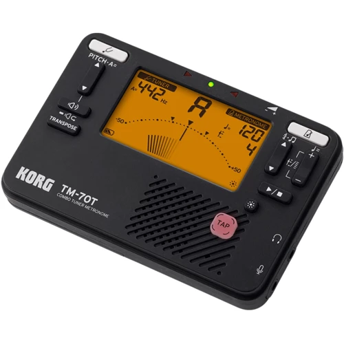 Тюнер-метроном KORG TM-70T BK: Виробник Korg