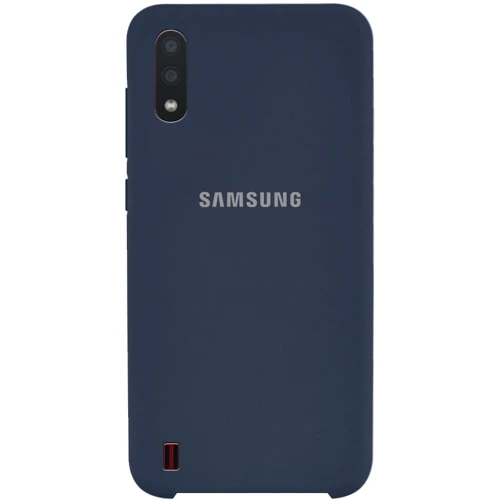 Аксессуар для смартфона Mobile Case Silicone Cover Midnight Blue for Samsung A015 Galaxy A01